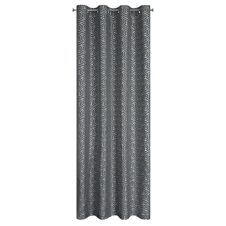 ZASŁONA GOTOWA SEMI 140 X 250 CM STALOWY
