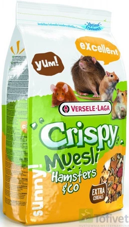 VERSELE LAGA Crispy Muesli Hamster / Co dla chomika, myszy i szczurka 1kg