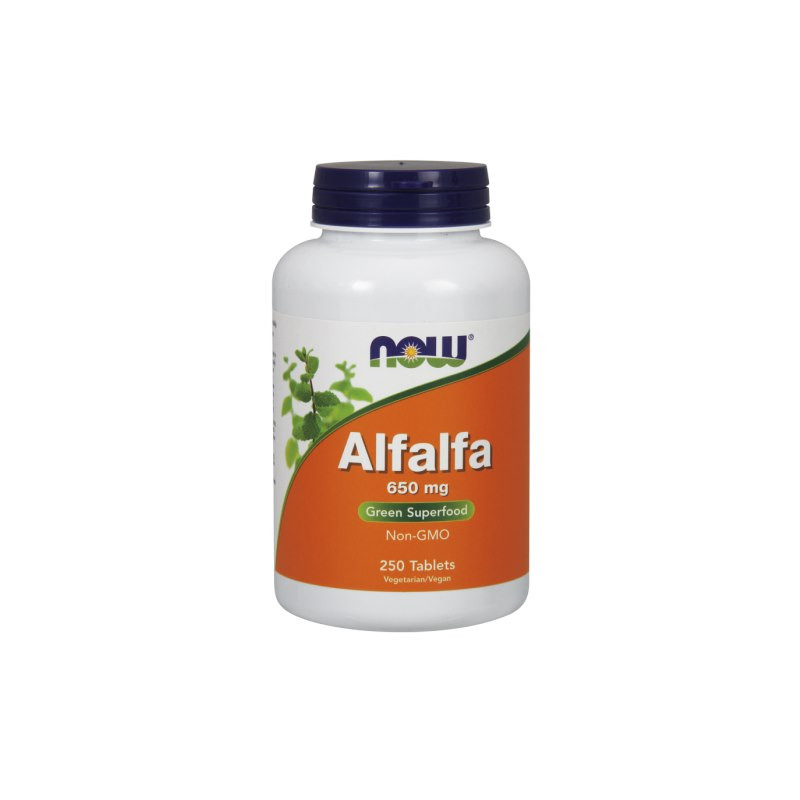 Alfalfa - Lucerna Siewna 650 mg (250 tabl.) - Nabea.pl