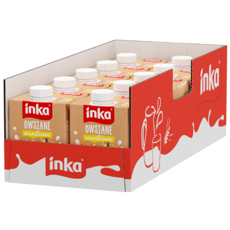 Inka napój owsiany z wanilią 500 ml x 10 szt