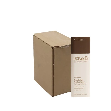 Attitude Oceanly, Podkład lekko kryjący, Espresso, 12 g