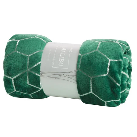 KOC MALIBU 150 X 200 CM CIEMNOZIELONY