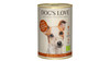 Zestaw 10x DOG'S LOVE BIO RIND - ekologiczna wołowina z ryżem, cukinią i jabłkiem (400g)