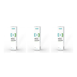 Zestaw: 3x SinuPhar Woda morska izotoniczna 30 ml - wyrób medyczny