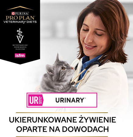 PURINA PVD UR St/Ox Urinary Feline Indyk Mus 195g