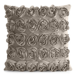 Poszewka  MH/P/ROSES/1/BEŻ 45X45 VELVET