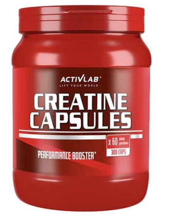 ACTIVLAB CREATINE CAPSULES kreatyna monohydrat 300 kaps.