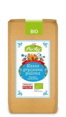 KASZA GRYCZANA PALONA BIO 500 g - BIO RAJ