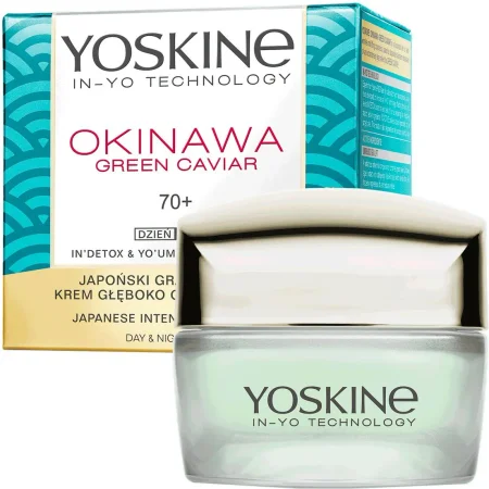 Yoskine − Okinawa Green Caviar 70+, krem odbudowujący na dzień/noc − 50 ml