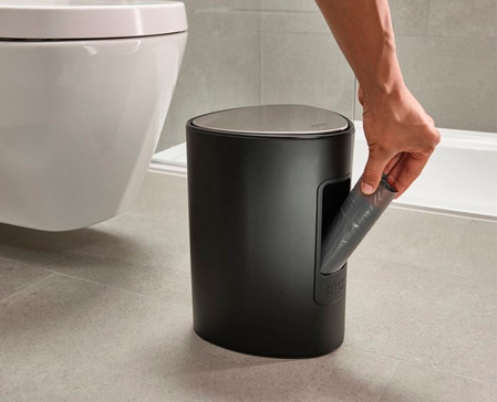 JJ-Kosz łazienkowy 5l. EasyStore czarny mat
