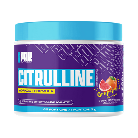 6PAK CITRULLINE Aminokwasy 200g smak grejpfruit