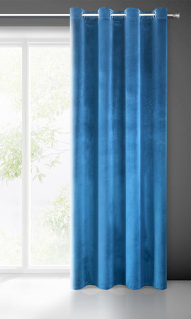 ZASŁONA GOTOWA SAMANTA 140 X 250 CM GRANATOWY