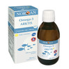 Zestaw Norsan: 1x Omega-3 ARKTIS naturalny olej z dorsza kwasy EPA i DHA 200 ml smak cytrynowy i 1x Omega-3 Fisk dla dzieci 150 ml smak pomarańcza