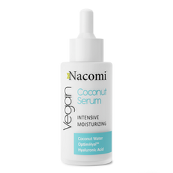 Nacomi Vegan Coconut Serum ultra nawilżające serum do twarzy z wodą kokosową 40ml