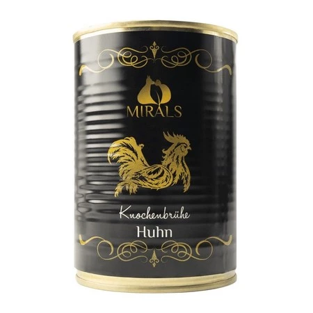 MIRALS Knochenbrühe Huhn - bulion kolagenowy z kurczaka (400ml)