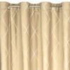 ZASŁONA DEKORACYJNA PIERRE CARDIN MARGO 140 X 250 CM BEŻOWY