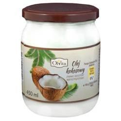 Olvita Olej Kokosowy Zimnotłoczony 450 Ml