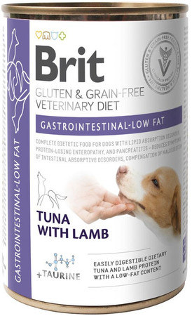 BRIT GF Veterinary Diet GASTRO INTESTINAL Low Fat Dog 400g