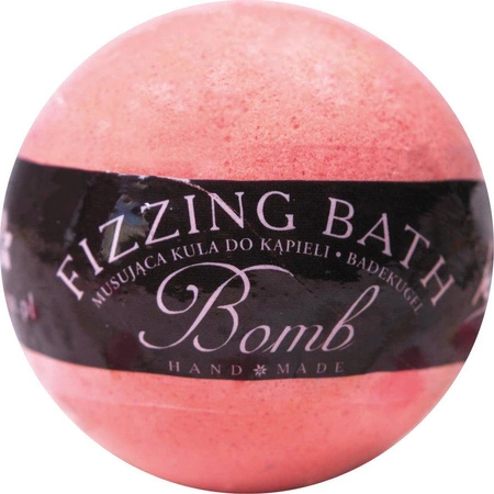 Fizzing Bath Bomb kula musująca do kąpieli Róża 160g