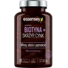 Essensey Biotyna + skrzyp + cynk na skórę, włosy 90 kaps.