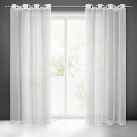 FIRANA GOTOWA PILAR 140 X 250 CM BIAŁY