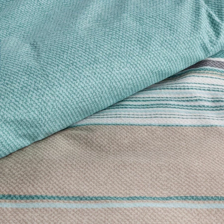 Komplet pościeli Ren, 220 x 200 cm, Jasnoturkusowy