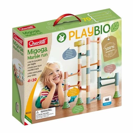 Tor kulkowy Playbio migoga marble run -