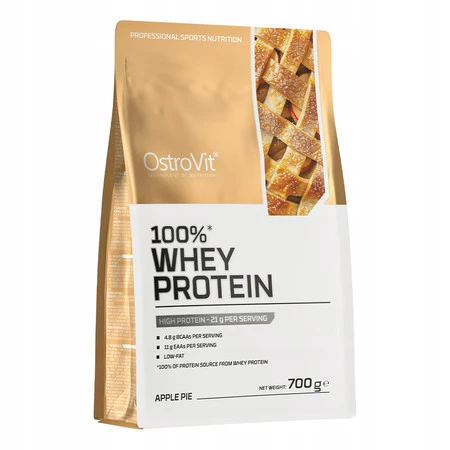 OstroVit 100% Whey Protein smak szarlotki 700 g