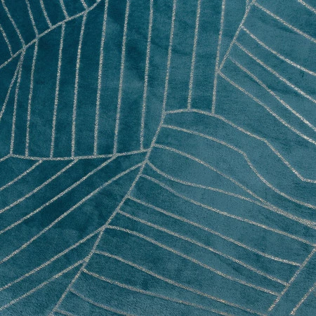 KOC LUNA 2 150 X 200 CM TURKUSOWY