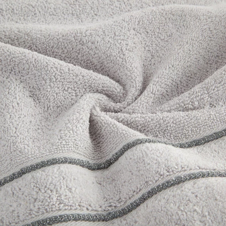 RĘCZNIK SIBEL (02) 50 X 90 CM SREBRNY