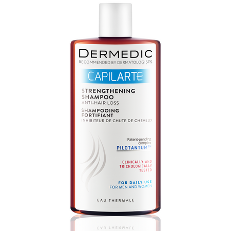 Dermedic CAPILARTE szampon wzmacniający  hamujący wypadanie włosów 300 ml