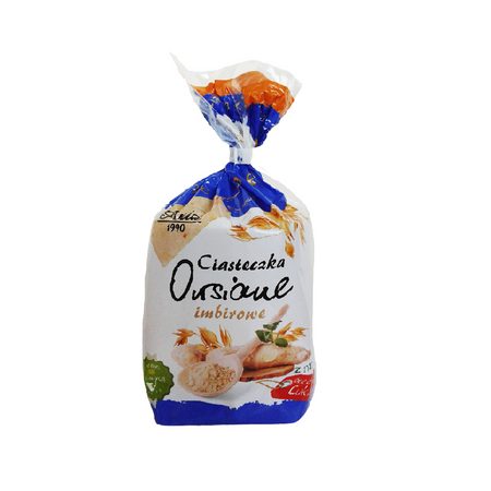 Ciasteczka owsiane imbirowe 150 g