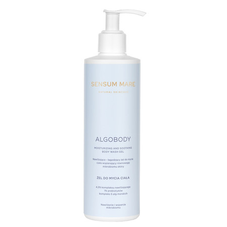 Algobody nawilżająco-łagodzący żel do mycia ciała wspierający równowagę mikrobiomu skóry 300ml