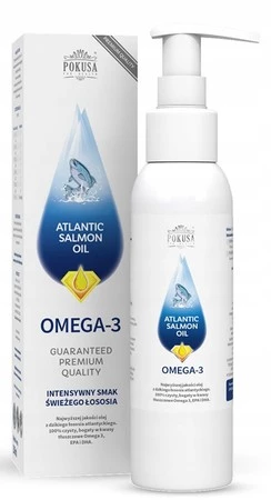 Pokusa Olej z Łososia dla Psa i Kota - Atlantic Salmon Oil 100 ml