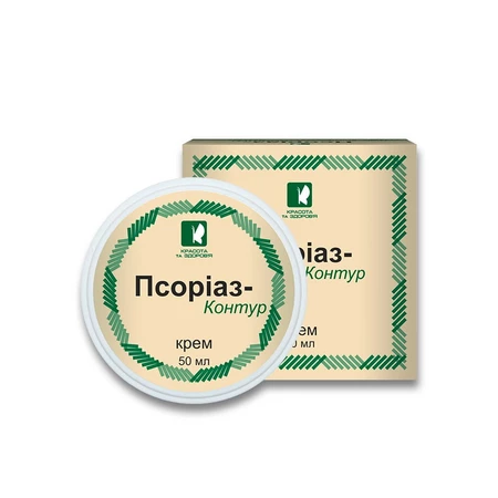KRASOTA Krem do ciała kojący Psoriaz-Kontur 50ml (Ukraina)