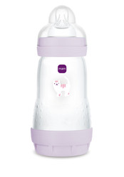 MAM Butelka Antykolkowa Perfect Start 260ml, Grounding in Nature, Dziewczynka