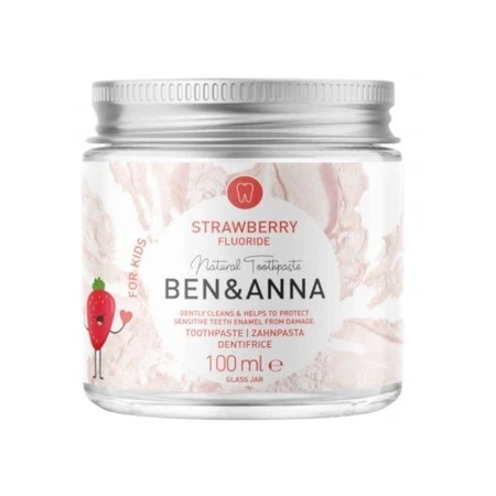 Ben&anna Naturalna Pasta Do Zębów Strawberry 100ml