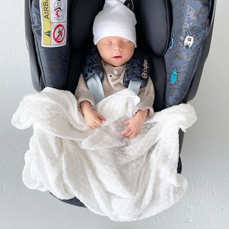 Lullalove, Kocyk bambusowy - motylek, kokos