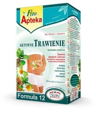 Malwa − F12 Aktywne trawienie, herbata − 20 x 2 g