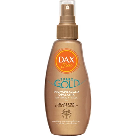 Przyspieszacz opalania do twarzy i ciała Turbo Gold 200ml