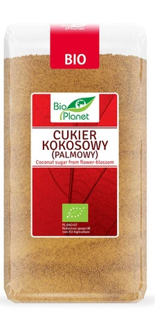 CUKIER KOKOSOWY (PALMOWY) BIO 500 g - BIO PLANET
