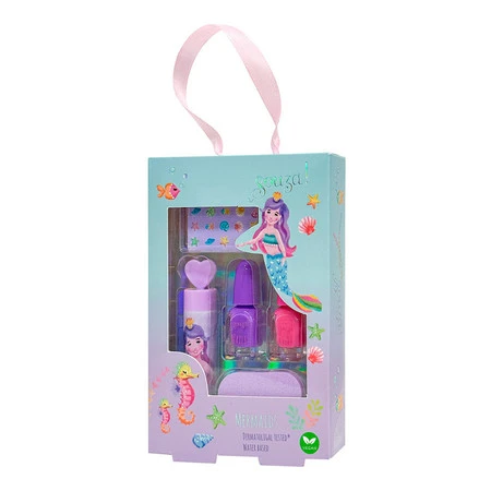 Souza! Kosmetyki do makijażu i stylizacji paznokci dla dzieci zestaw 5 el. Syrenka