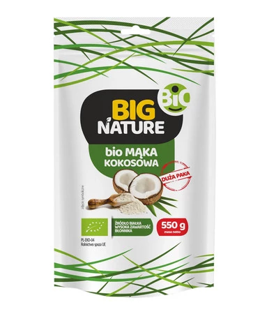 Big Nature Mąka kokosowa Bio 550g