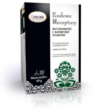 MIR-LEK LUDOWE RECEPTURY ruchomość, komfort stawów 30 saszetek