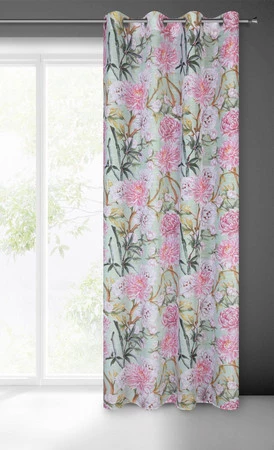 ZASŁONA GOTOWA NYDIA 140 X 250 CM MIĘTOWY