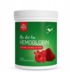 Pokusa Hemoglobin - źródło żelaza - suplement dla psa i kota -  200g