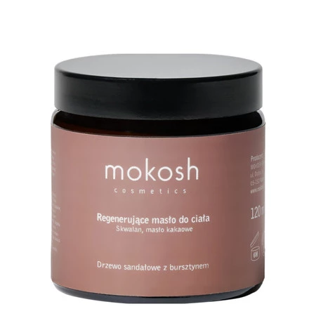 Mokosh − Drzewo sandałowe z bursztynem, masło do ciała − 120 ml