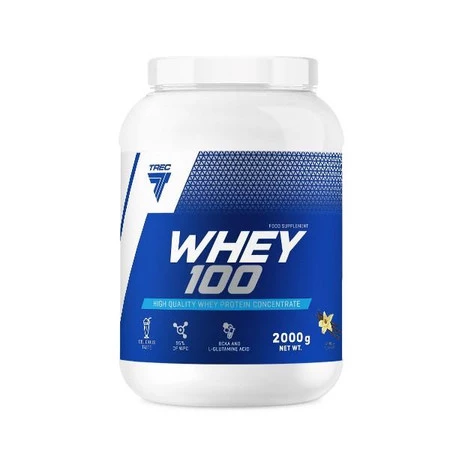 Trec WHEY 100 Białko Premium XXL WPC 2000g smak Vanilla