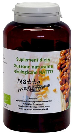 NATTO SFERMENTOWANA SOJA SUSZONA120 kaps. Bio