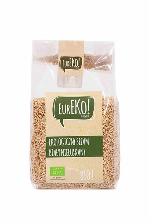 Eureko − Sezam biały niełuskany BIO − 250 g